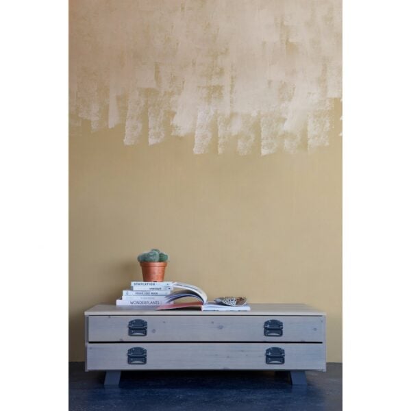 WOOOD Derby salontafel grenen smoke Bruin|Taupe Salontafel