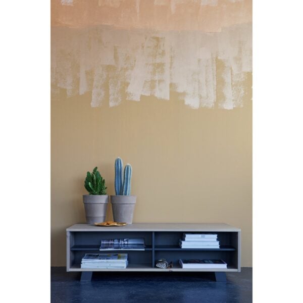 WOOOD Derby salontafel grenen smoke Bruin|Taupe Salontafel