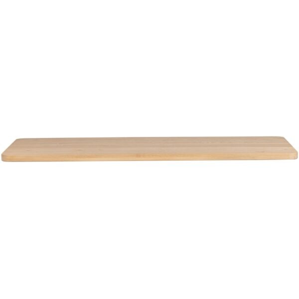 WOOOD Eettafel tafelblad eiken naturel curved 200x90 Naturel Tafelblad