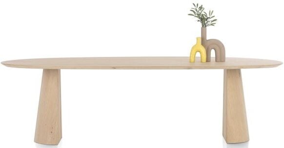 Xooon Trenton eetkamertafel 240 x 110 cm - natural Naturel Eettafel